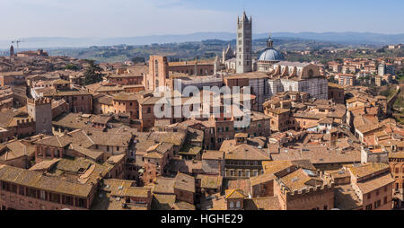 Siena Stockfoto