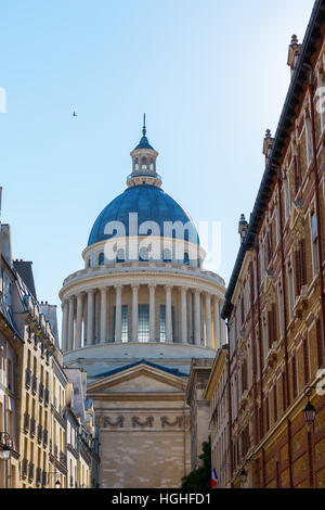 historische Pantheon im Stadtteil Quartier Latin in Paris, Frankreich Stockfoto