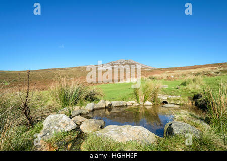 Yr eIFL.net (The Rivals) betrachtet vom Llyn Küstenweg auf Lleyn Halbinsel North Wales UK Stockfoto