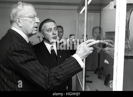 GUSTAV VI. ADOLF alten König von Schweden starb 1973 war Großvater des aktuellen König Carl XVI. Gustaf. Stockfoto