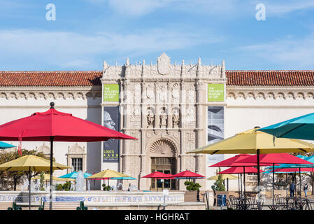 Die San Diego Museum der Kunst Gebäude am Balboa Park. San Diego, Kalifornien. Stockfoto