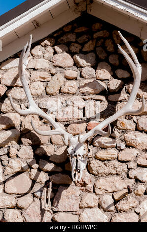 USA, Wyoming, Wolf, Eaton Ranch Details rund um die Scheune Stockfoto