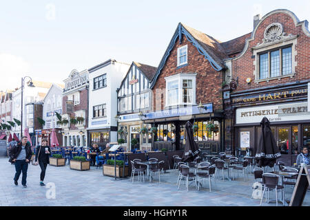 OX-Reihe, Market Place, Salisbury, Wiltshire, England, Vereinigtes Königreich Stockfoto