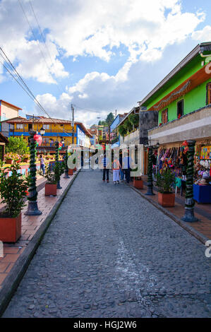 Guatape in Medellin, Antioquia, Kolumbien Stockfoto