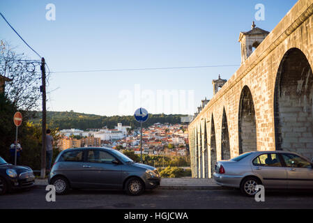 Das Aquädukt in Lissabon, Portugal Stockfoto