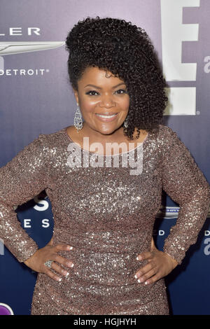 Beverly Hills, Kalifornien. 8. Januar 2017. Yvette Nicole Brown besucht die NBC Universal 74. Annual Golden Globes After Party im Beverly Hilton Hotel am 8. Januar 2017 in Beverly Hills, Kalifornien. | Verwendung Weltweit/Picture Alliance © Dpa/Alamy Live-Nachrichten Stockfoto