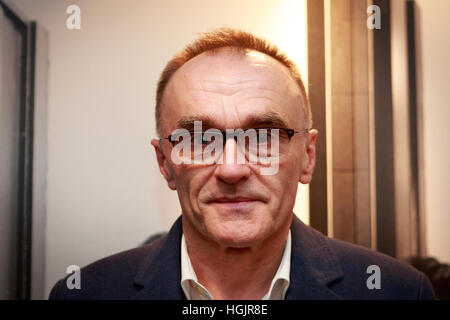 Edinburgh, UK. 22. Januar 2017. T2 Trainspotting Premiere beim Edinburgh Cineworld. Schottland. Abgebildete Danny Boyle. Pako Mera/Alamy live-Nachrichten Stockfoto