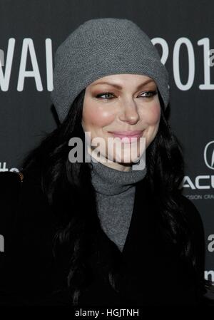 Park City, USA. 21. Januar 2017. Laura Prepon im Ankunftsbereich für 'The Hero' Premiere beim Sundance Film Festival 2017, The Library Theater, Park City. Bildnachweis: James Atoa/Everett Collection/Alamy Live-Nachrichten Stockfoto