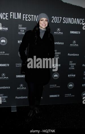 Park City, USA. 21. Januar 2017. Laura Prepon im Ankunftsbereich für 'The Hero' Premiere beim Sundance Film Festival 2017, The Library Theater, Park City. Bildnachweis: James Atoa/Everett Collection/Alamy Live-Nachrichten Stockfoto