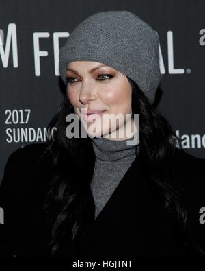 Park City, USA. 21. Januar 2017. Laura Prepon im Ankunftsbereich für 'The Hero' Premiere beim Sundance Film Festival 2017, The Library Theater, Park City. Bildnachweis: James Atoa/Everett Collection/Alamy Live-Nachrichten Stockfoto
