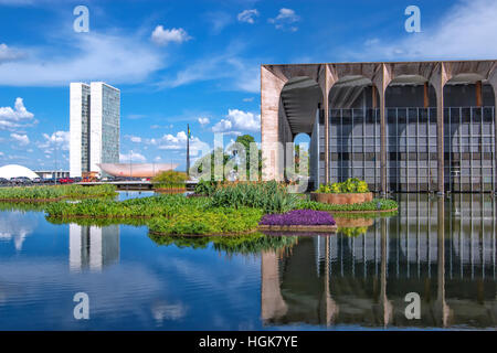 Itamaraty Palace, Ministerium für auswärtige Angelegenheiten, Brasilia Stockfoto