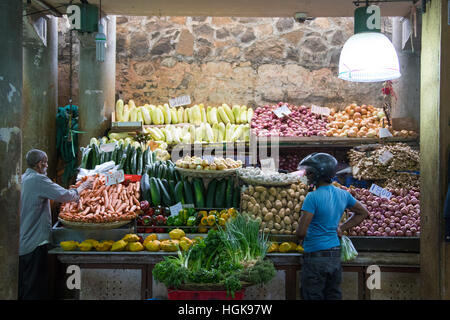 Zentralmarkt, Port Louis, Mauritius Stockfoto