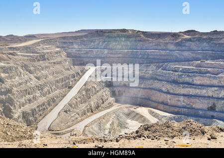 Rio Tinto Rossing Uranium Mine in Namibia Stockfoto
