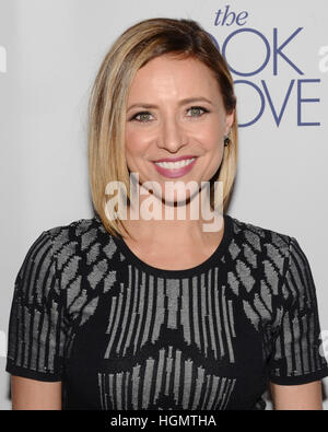 Christine Lakin kommt bei der Premiere von Electric Entertainment "The Book Of Love" im pazifischen Theater im The Grove in Los Angeles, Kalifornien am 10. Januar 2017. Stockfoto