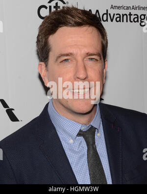 Ed Helms kommt bei der Premiere von Electric Entertainment "The Book Of Love" im pazifischen Theater im The Grove in Los Angeles, Kalifornien am 10. Januar 2017. Stockfoto