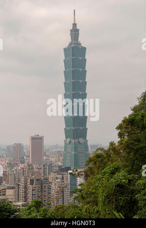 Taipei 101 Tower in Taipei, Taiwan Stockfoto