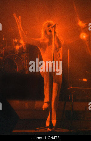 Brian Connolly Sweet Live Show 1974 Stockfoto