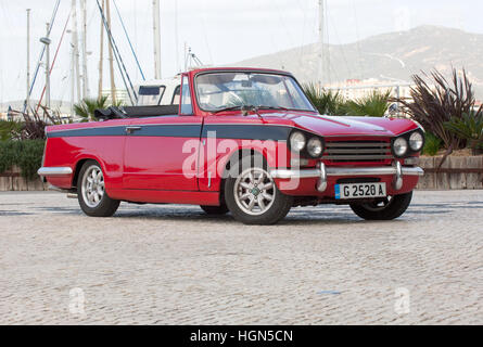 Triumph Vitesse klassische britische Cabrio-Sportwagen Stockfoto