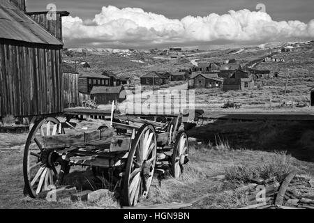 Ghostown Bodie in Kalifornien Stockfoto