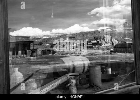 Ghostown Bodie in Kalifornien Stockfoto