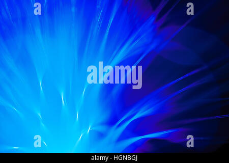 Fibre Optic abstrakt Stockfoto