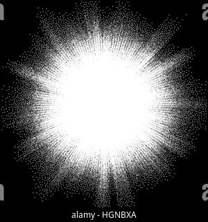 Technik Hintergrund mehrere Punkt. EPS 10 Stock Vektor