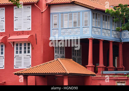 Malaysia, Malacca state, Malacca, Unesco Kulturerbe, das Stadthuys Museum würde Stockfoto