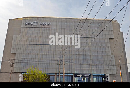 Coca Cola Andina Fabrik Avenida Miraflores Renca Santiago Chile Stockfoto