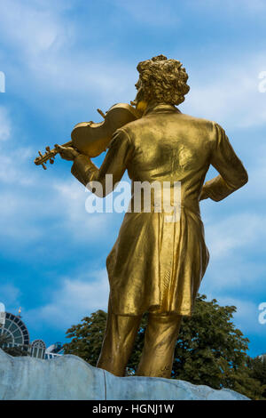 Johann Strauss Denkmal Wien Stockfoto