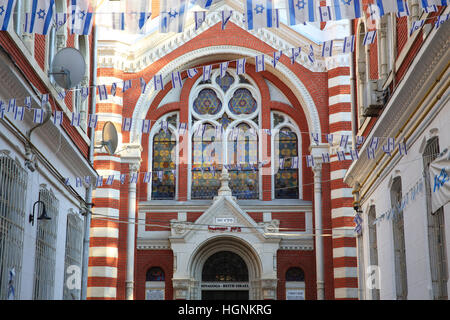 Die orthodoxe jüdische Synagoge in Brasov in Siebenbürgen, Rumänien, Osteuropa Stockfoto