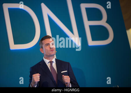 Harald Serck-Hanssen, Group Executive Vice President von Großunternehmen und International bei der DNB Bank Capital Markets Day UK Stockfoto