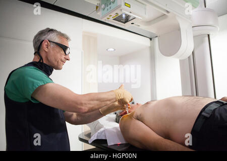 RADIOLOGIE ZENTRUM Stockfoto