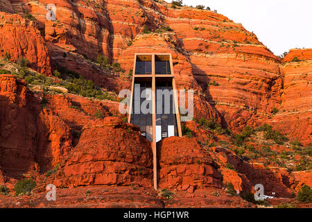 Kapelle des Heiligen Kreuzes, Sedona, Arizona Stockfoto