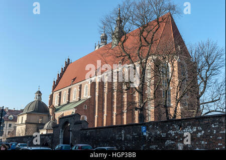 Krakau-Corpus-Christi-Basilika Stockfoto