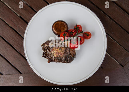 Barnsleu Chop, die Astor Grill Stockfoto