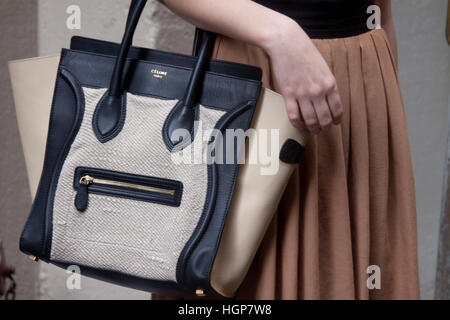 Detail der Celine Tasche Stockfoto