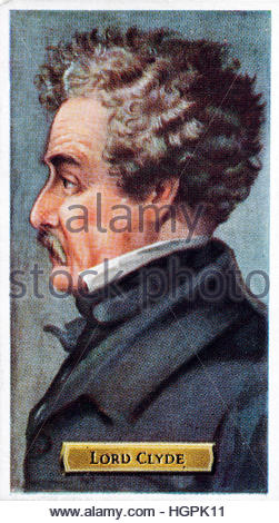 Feldmarschall Colin Campbell, 1. Baron Clyde, Herr Clyde war ein britischer Offizier in der Armee 1792 - 1863 Stockfoto