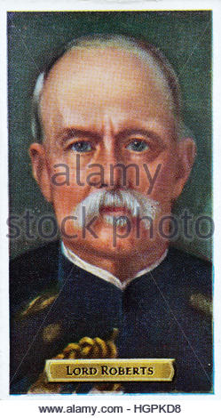 Herr Roberts, Feldmarschall Frederick Roberts 1832 - 1914, 1. Earl Roberts, namhaften britischen Soldaten aus dem 19. Jahrhundert Stockfoto