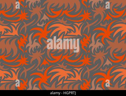 Abstrakte organische Musterdesign. Vektor-illustration Stock Vektor