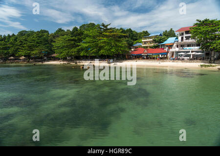 Serendipity Beach in Sihanoukville, Kambodscha, Asien Stockfoto