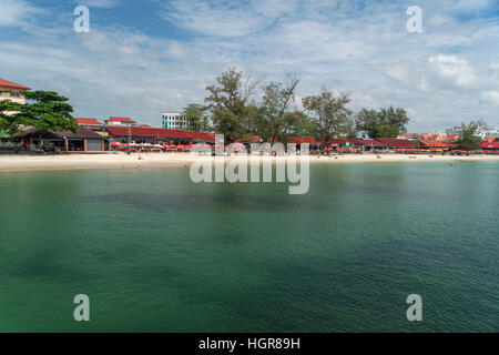 Serendipity Beach in Sihanoukville, Kambodscha, Asien Stockfoto