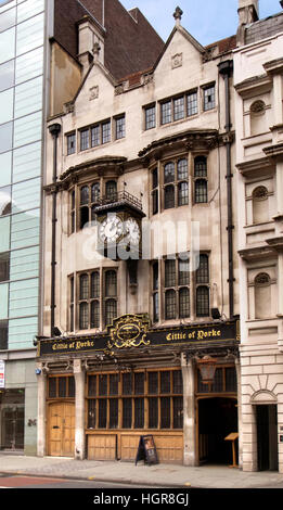 Das Cittie Yorke Pub, Holborn, London Stockfoto