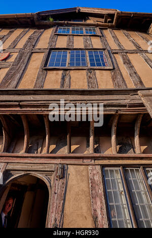 Der Lord Leycester Hospital (oft einfach als Lord Leycester bekannt) ist ein Altersheim für Veteranen in Warwick Stockfoto