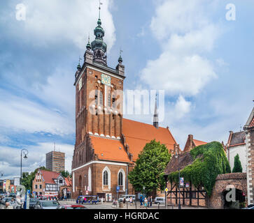 Polen, Pommern, Gdansk (Danzig), St. Katharinen Kirche in der Altstadt von Danzig Stockfoto