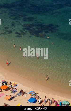 Praia Camilo, Lagos, Algarve, Portugal Stockfoto