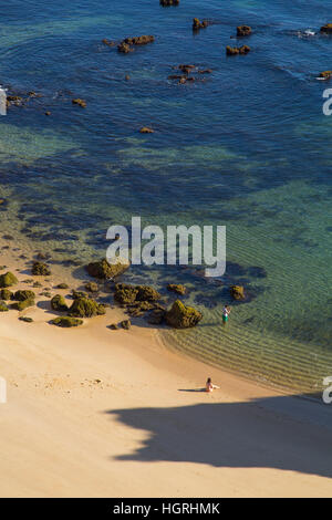 Praia Camilo, Lagos, Algarve, Portugal Stockfoto