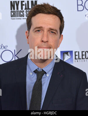 Ed Helms kommt bei der Premiere von Electric Entertainment "The Book Of Love" im pazifischen Theater im The Grove in Los Angeles, Kalifornien am 10. Januar 2017. Stockfoto