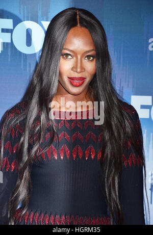 Los Angeles, USA. 11. Januar 2017. Naomi Campbell 089 Ankunft am FOX All-Star Party 2017 Winter TCA Tour im Langham Hotel am 11. Januar 2017 in Pasadena © Gamma-USA/Alamy Live News Stockfoto