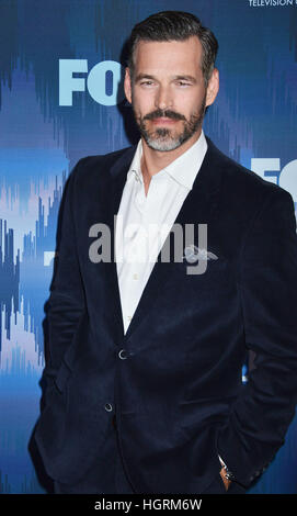 Eddie Cibrian Ankunft bei der FOX All-Star Party 2017 Winter TCA Tour im Langham Hotel am 11. Januar 2017 in Pasadena Stockfoto