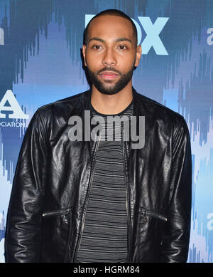 Los Angeles, USA. 11. Januar 2017. Jeremy Harris 241 Ankunft am FOX All-Star Party 2017 Winter TCA Tour im Langham Hotel am 11. Januar 2017 in Pasadena © Gamma-USA/Alamy Live News Stockfoto